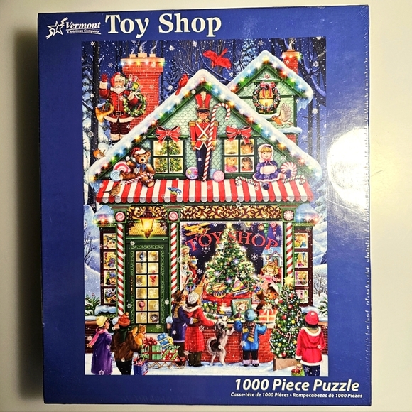 Vermont Christmas Company Toy Shop 1000-Piece Jigsaw Puzzle - Picture 9 of 10